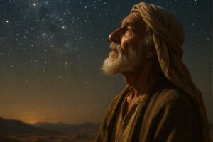 Inicialmente, ele se chamava Abrão, que significa "pai exaltado". Mas mais adiante, Deus muda seu nome para Abraão, que significa "pai de multidões". Isso marca o início de uma nova identidade e missão espiritual