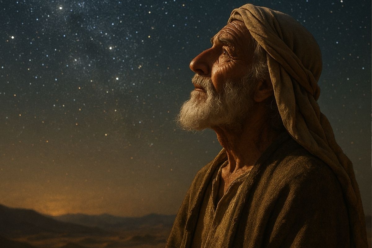 Inicialmente, ele se chamava Abrão, que significa "pai exaltado". Mas mais adiante, Deus muda seu nome para Abraão, que significa "pai de multidões". Isso marca o início de uma nova identidade e missão espiritual