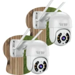 Kit 2câmera Ip Icsee Prova D'água