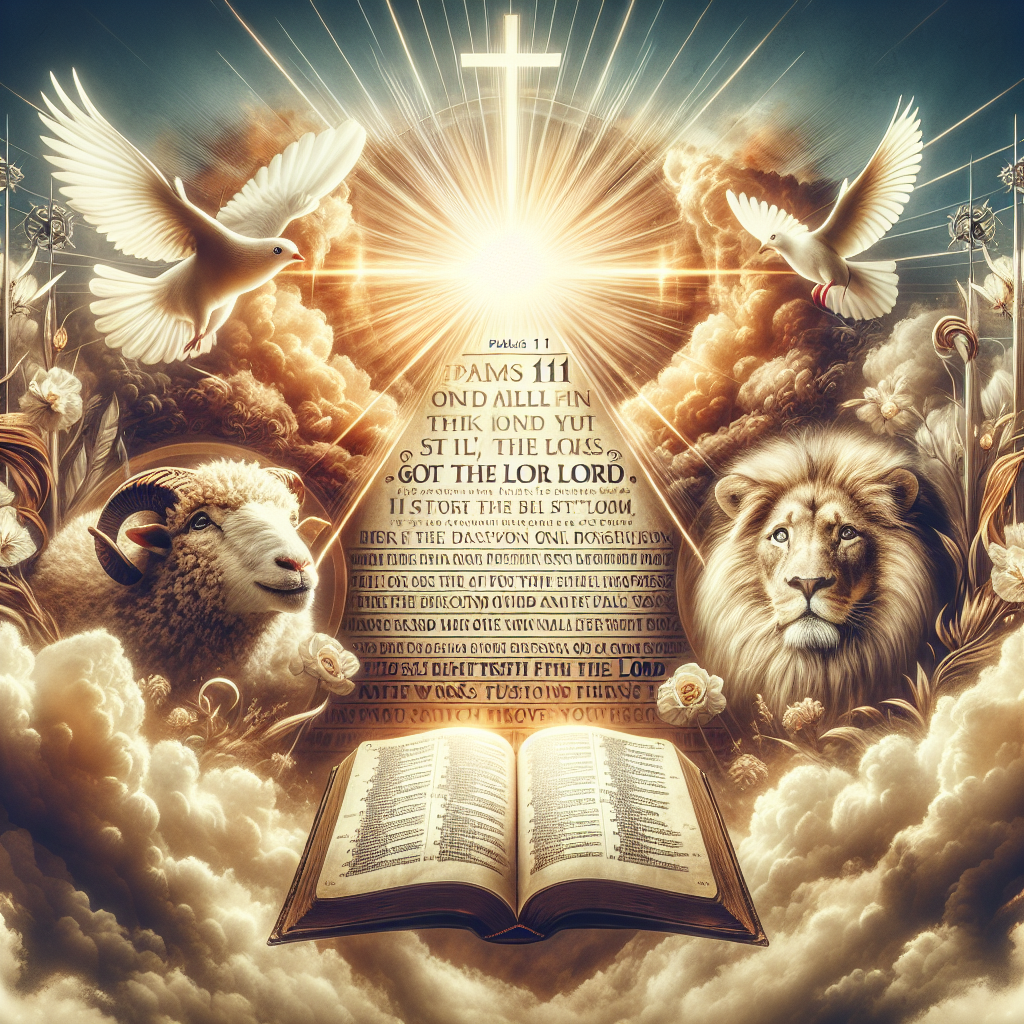 Descubra Por Que Salmos 111 Exalta Poderosamente as Obras do Senhor