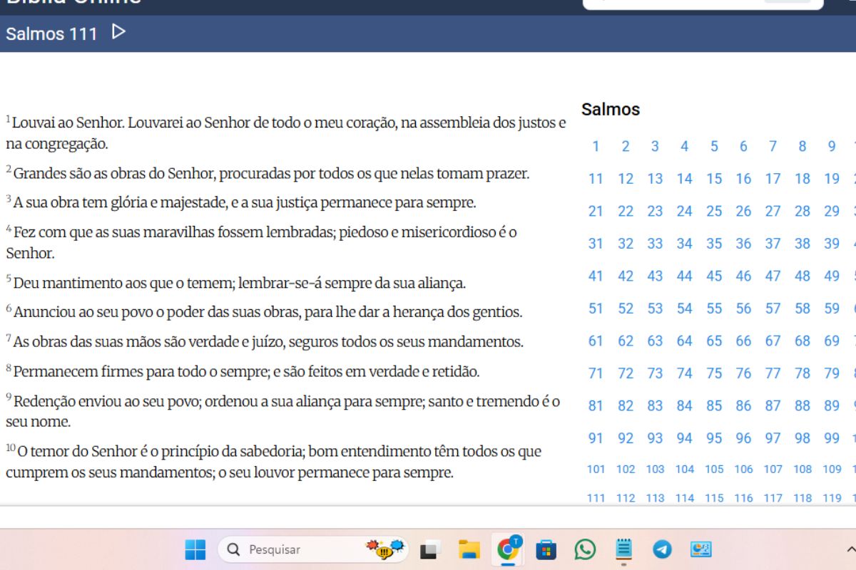 Salmo111 As Obras Grandiosas do Senhor Explicadas Simplesmente (2)