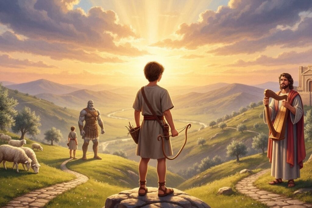A Inspiradora Jornada de Davi na Bíblia: Fé e Coragem