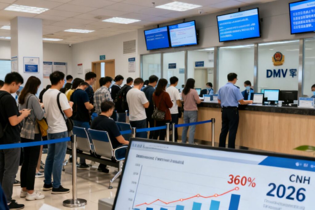 Procura por CNH cresce 360% em 2026 com novas regras