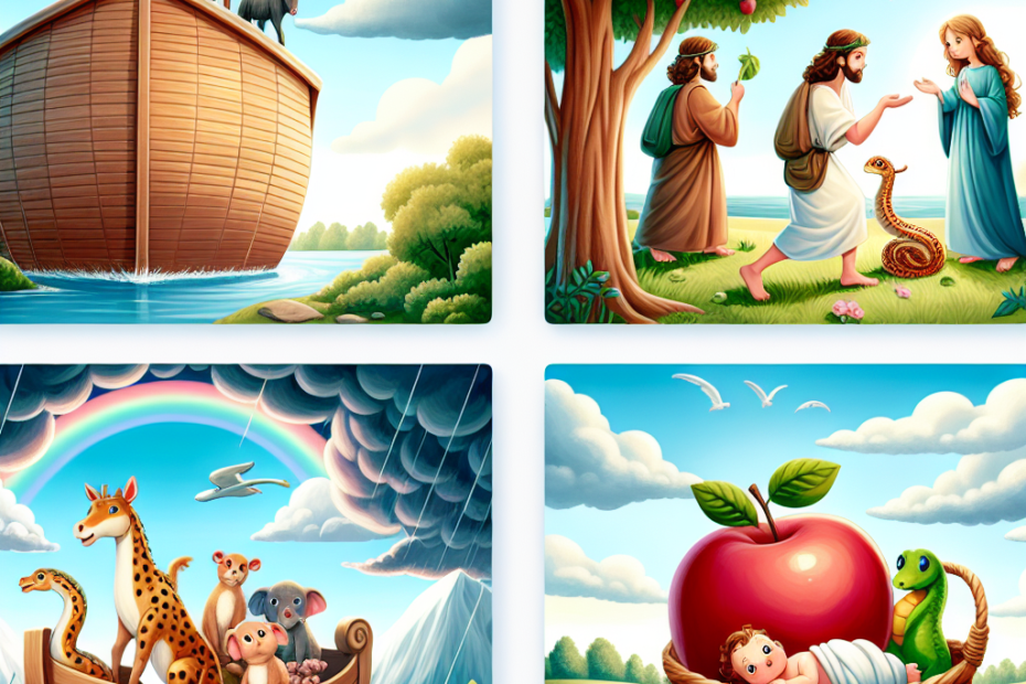 Histórias da Bíblia Infantil para Contar: Inspire e Encante Crianças