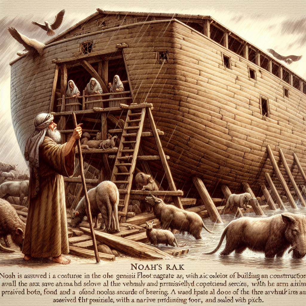 Descubra Quem Foi Noé e a Fascinante Construção da Arca