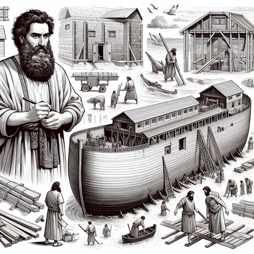 Descubra Quem Foi Noé e a Fascinante Construção da Arca