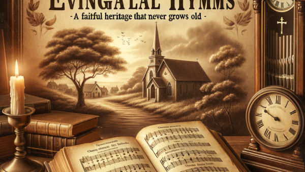 Illustration of Hinos Evangélicos Clássicos: Herança de Fé que Nunca Envelhece